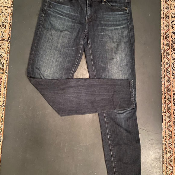 AG Adriano Goldschmied Dark Blue Skinny Jeans - Picture 1 of 5